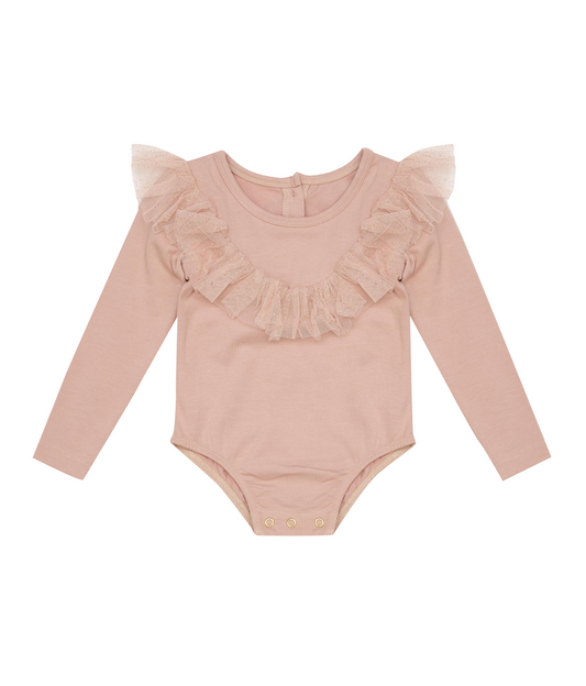 Baby Tinker Leotard - Sauteed Mushroom