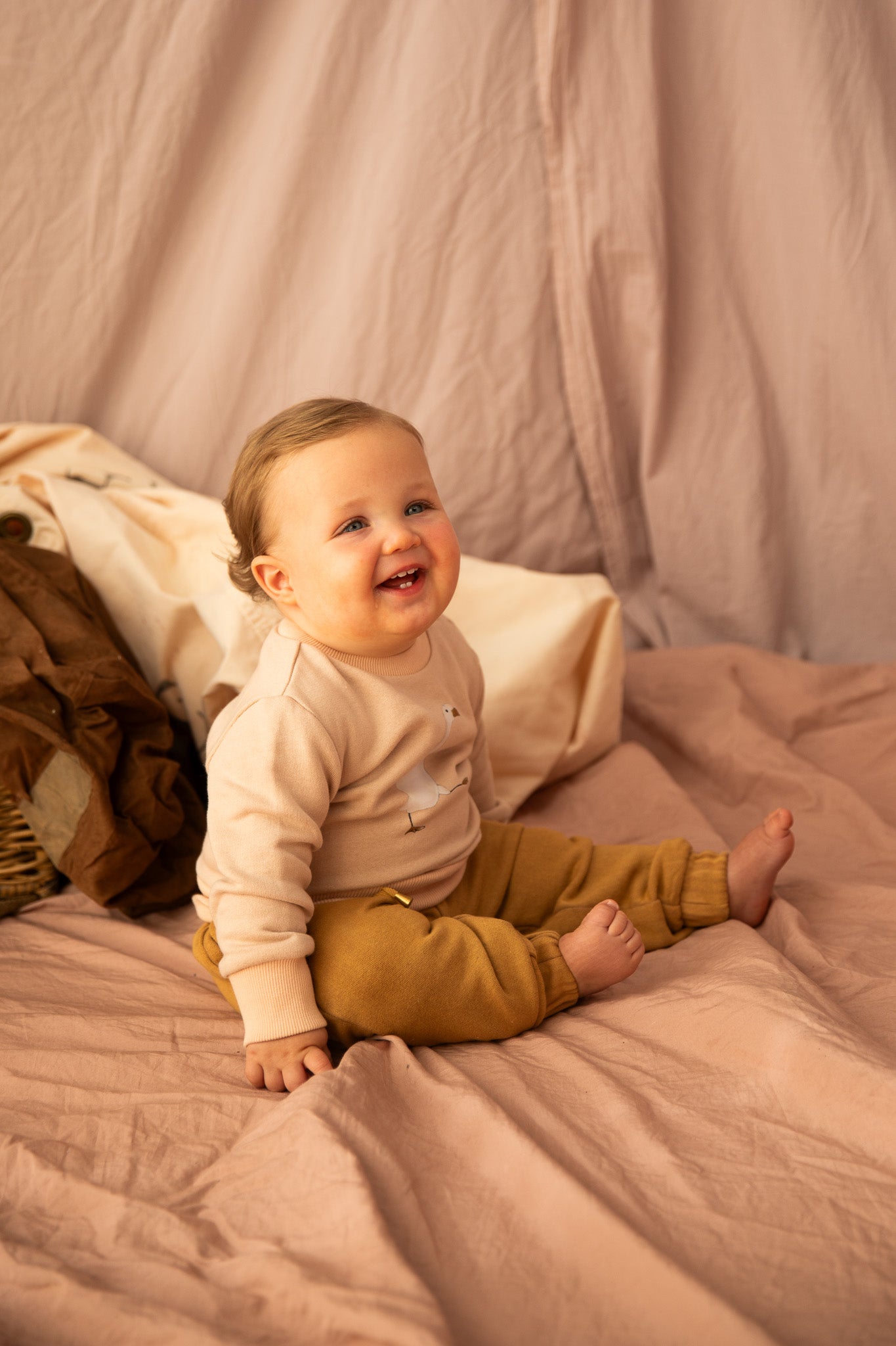Alex Jumper Baby-Almond Milk