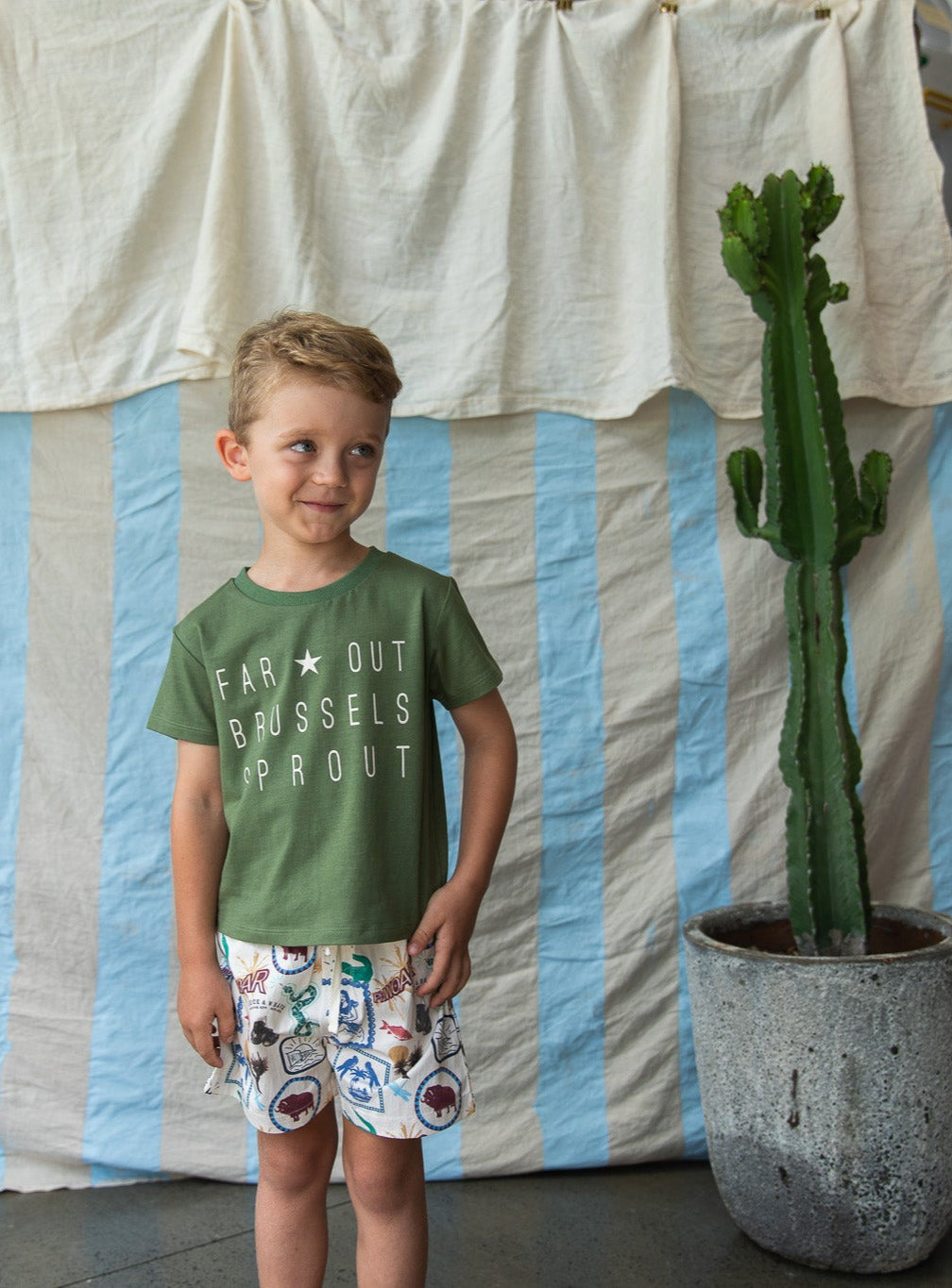 Archie Shorts-Adventure Print