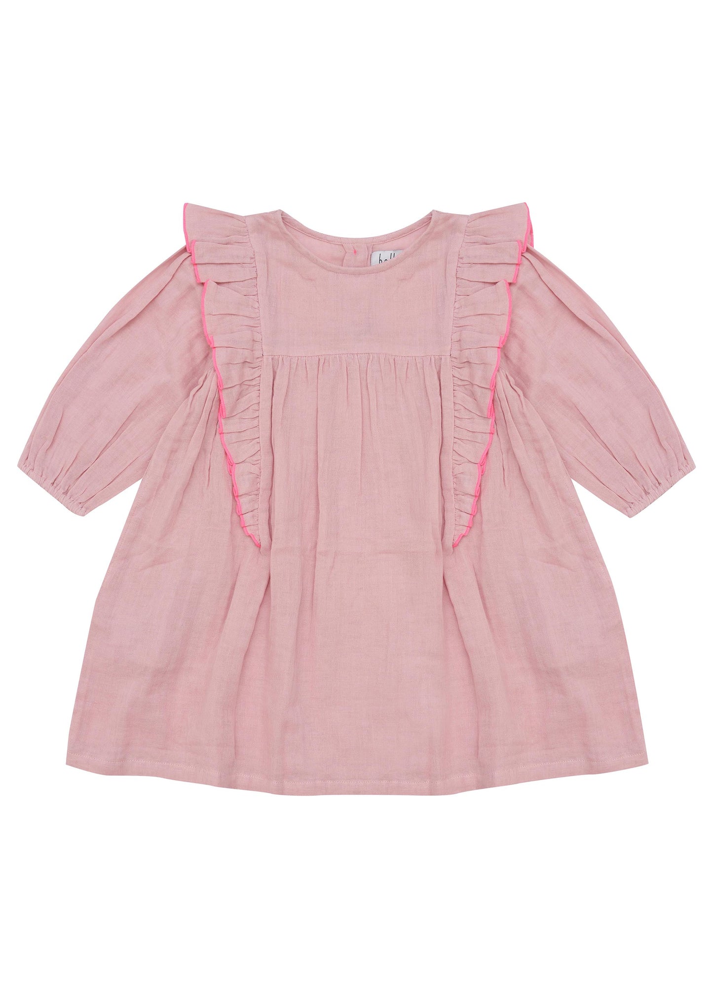 Agatha Dress-Pink Lady Apple