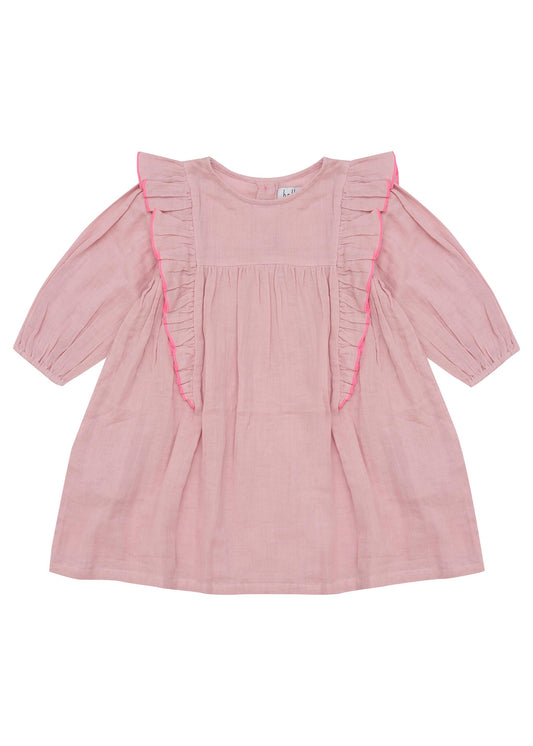 Agatha Dress-Pink Lady Apple
