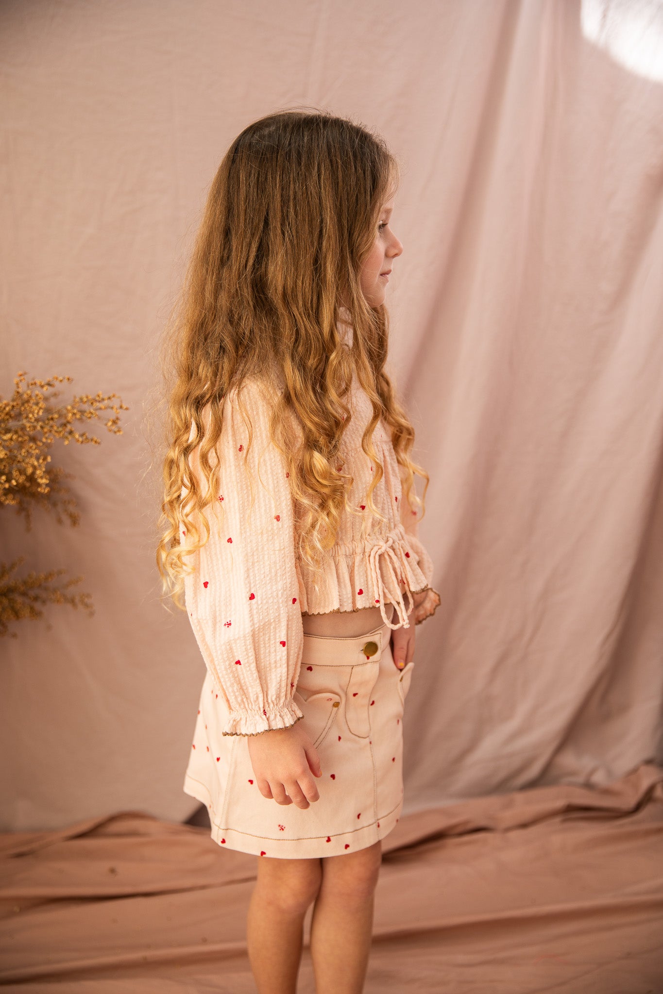 Aimee Top-Piggy Pink Love Bug