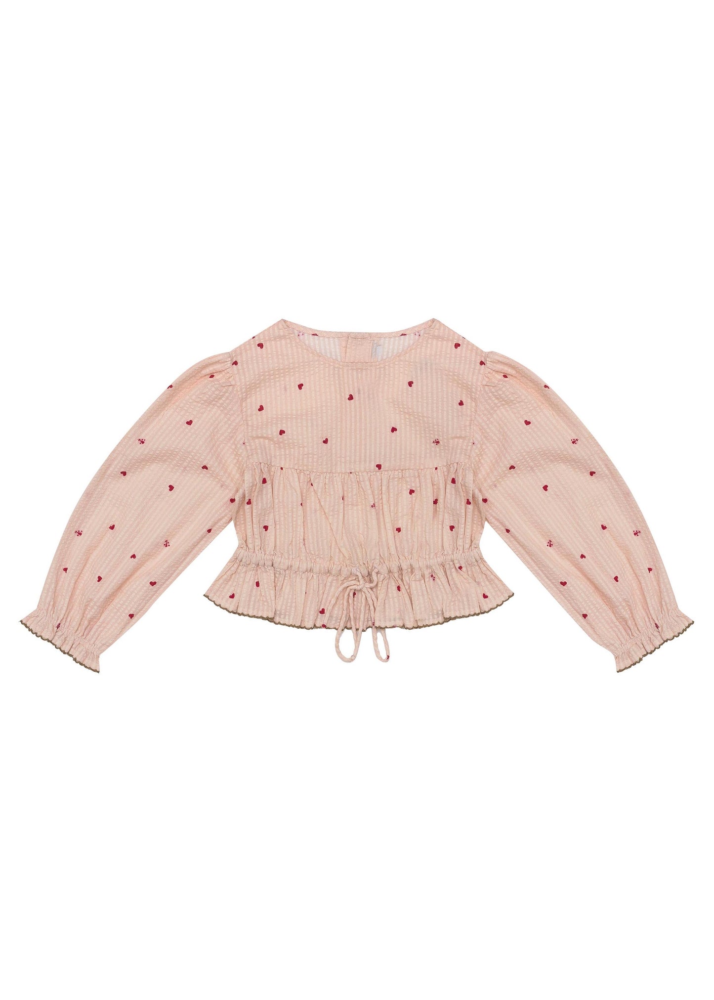 Aimee Top-Piggy Pink Love Bug
