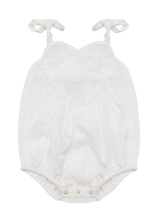 Babies Breath Romper - Coconut Blossom