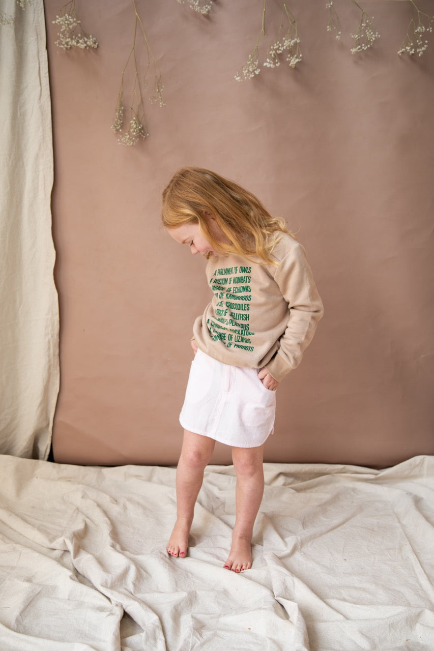 Enid Skirt-Pink Pond