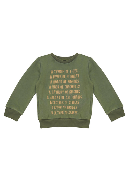 Gang Jumper-Olive