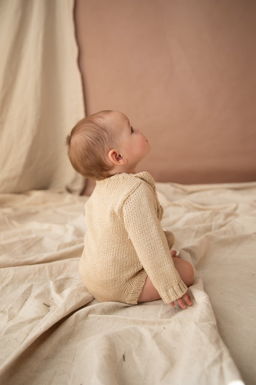 Gravilla Romper-Cashew