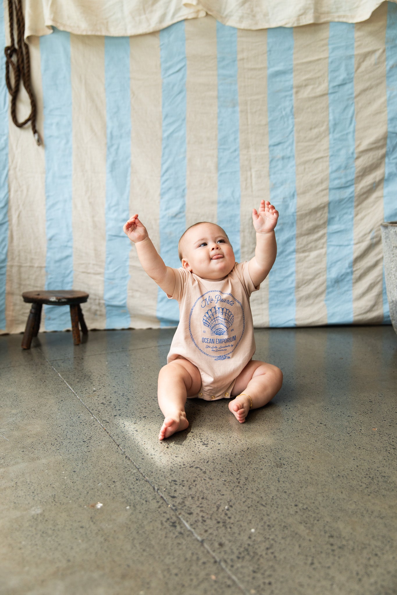 Indi Romper-Sand