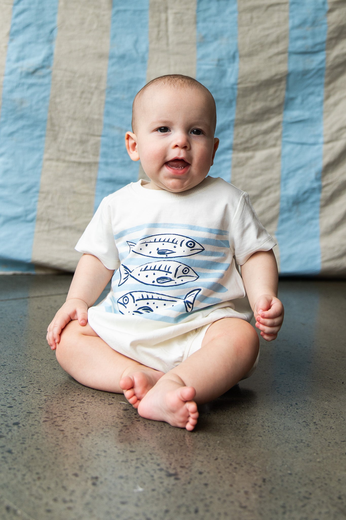 Indi Romper-Sardine