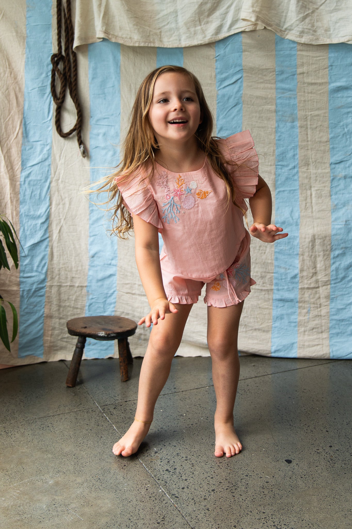 Lucia Top-Pink Coral