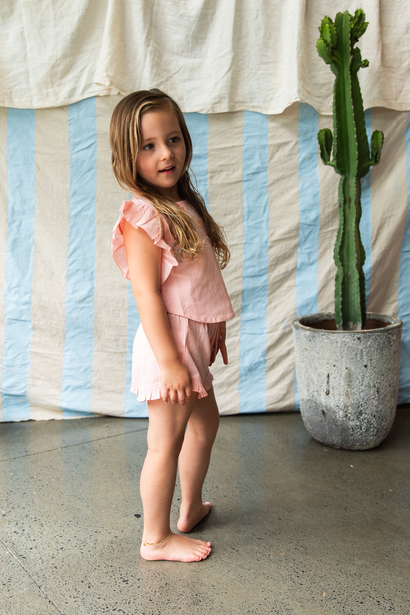 Lucia Top-Pink Coral