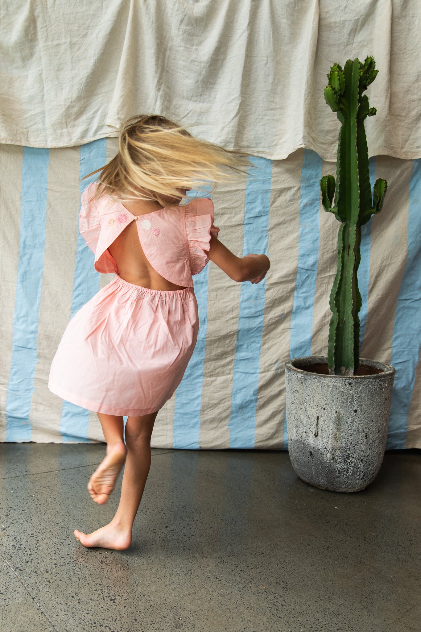 Madelyn Dress-Pink Coral