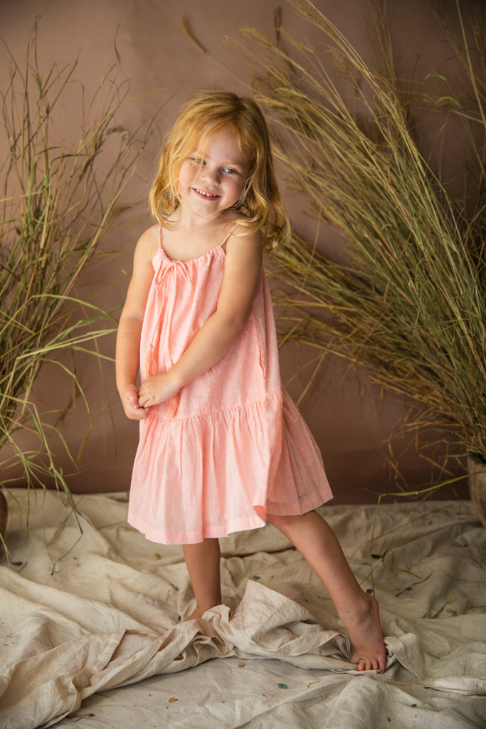 Ocean Dress - Sea Shell Pink