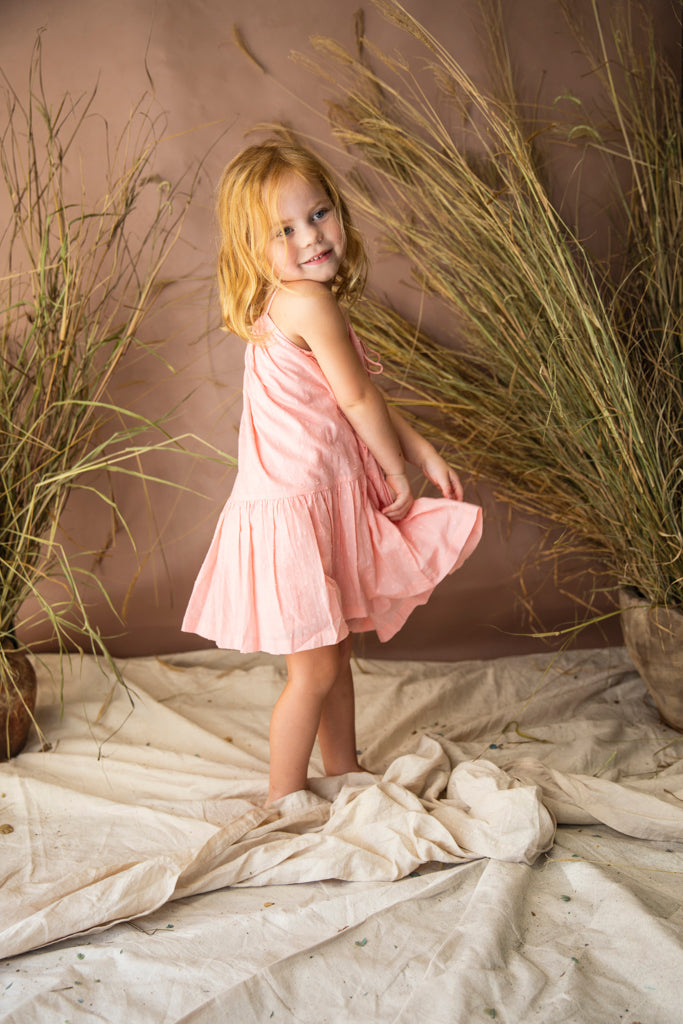 Ocean Dress - Sea Shell Pink