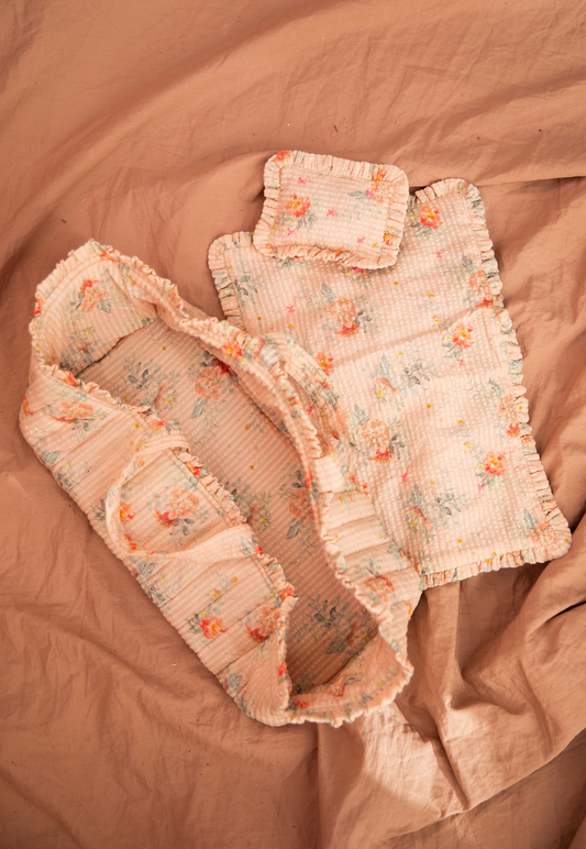 Baby Doll Carrier-VoVo Pink Country Garden