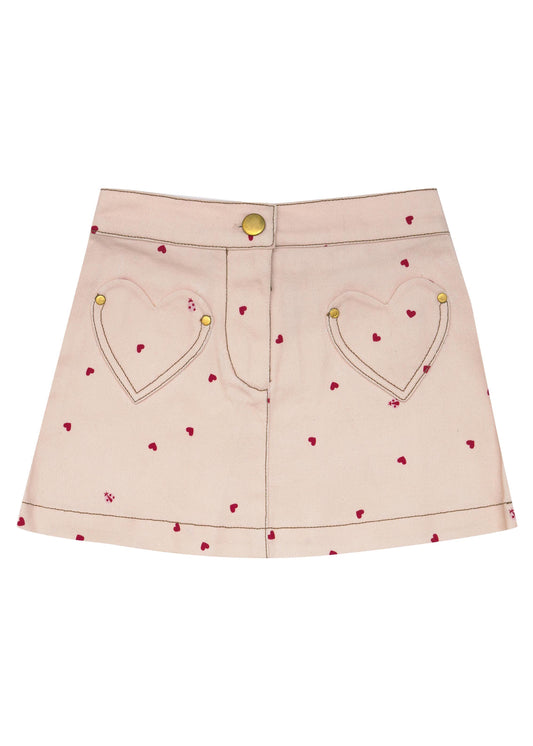 Stella Skirt-Piggy Pink Love Bug
