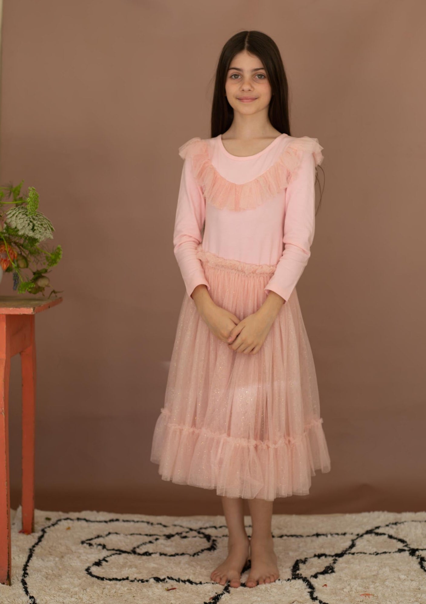 Tinker Leotard - Powder Pink