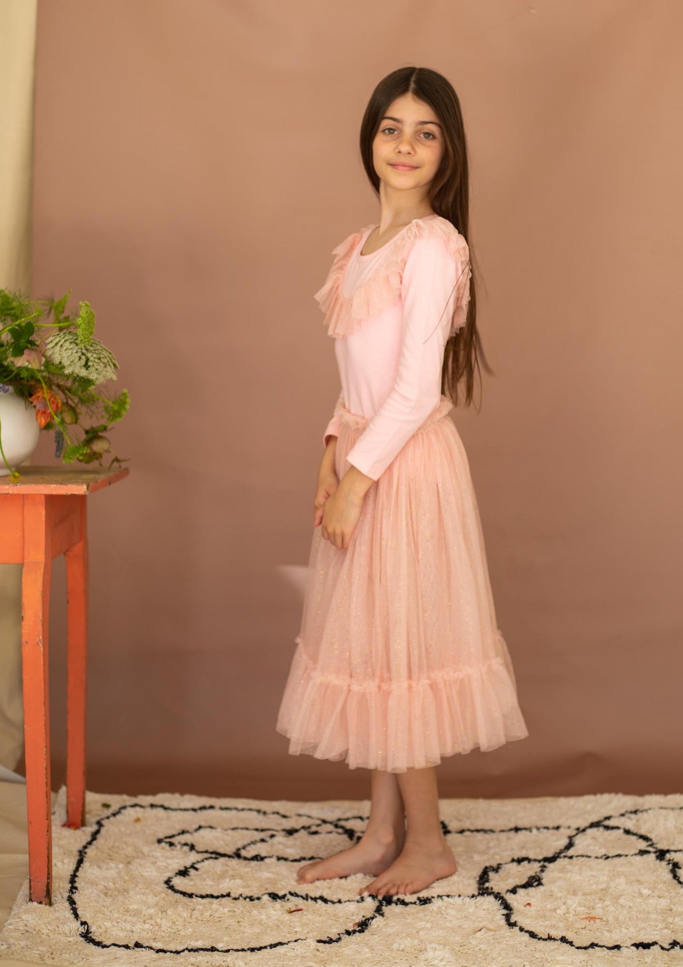 Tinker Leotard - Powder Pink