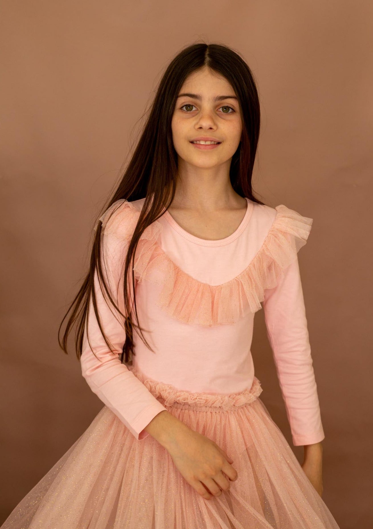 Tinker Leotard - Powder Pink