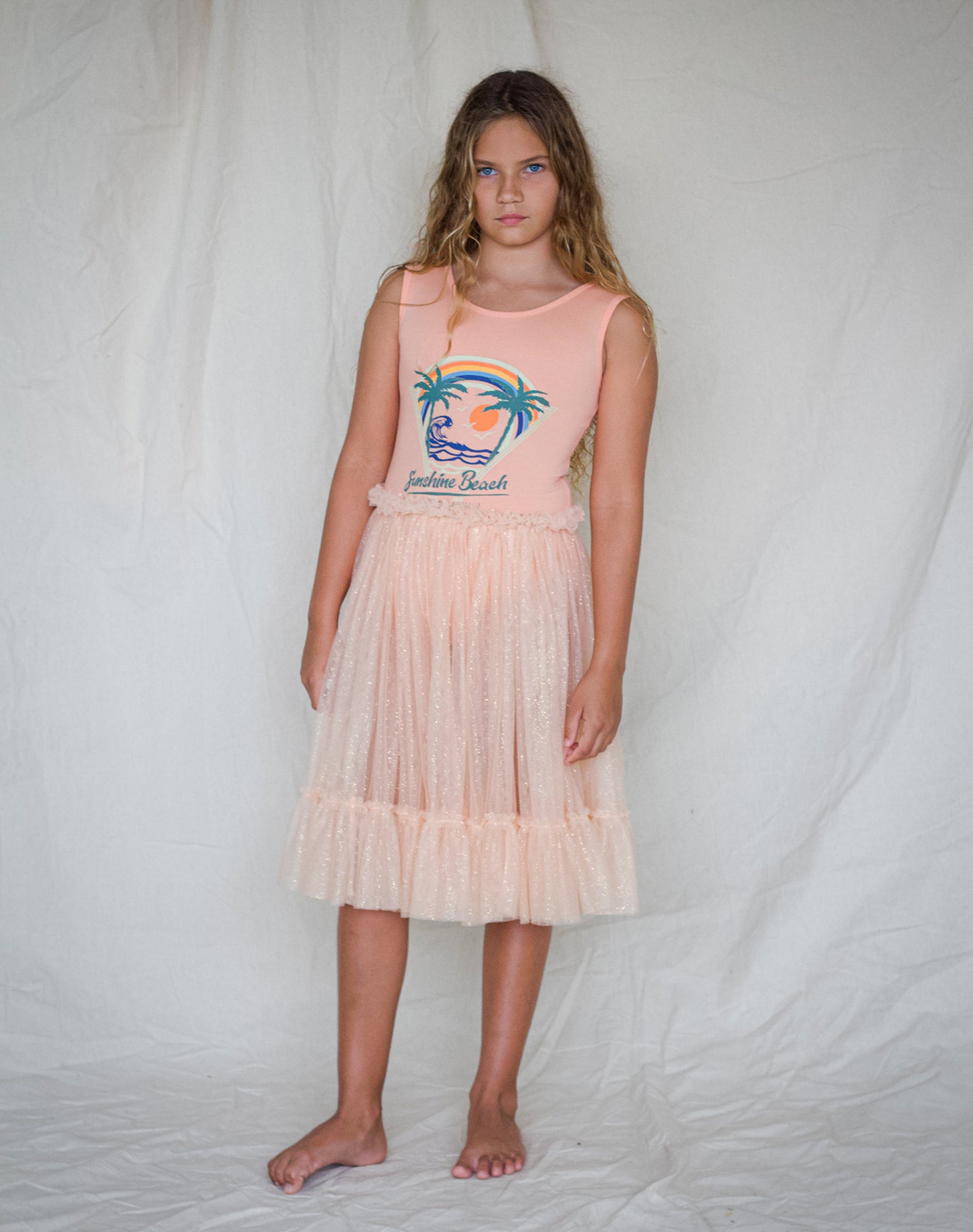 Abby Leotard - Tropical Peach