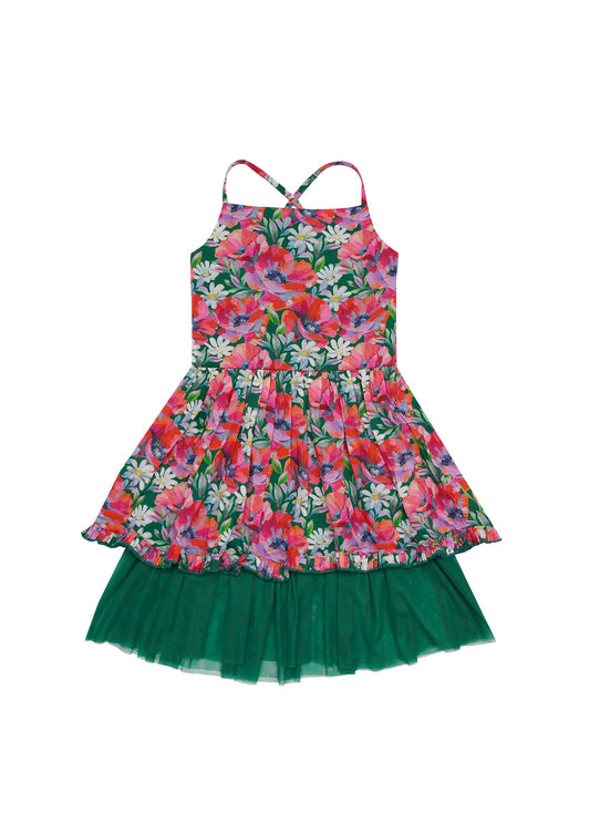 Annabelle Dress - Foliage - Summer Field
