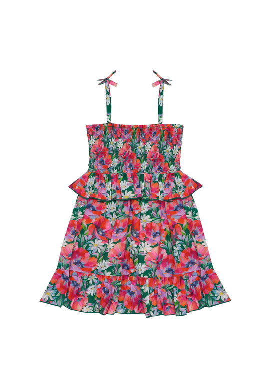 Arabella Dress - Foliage - Summer Field