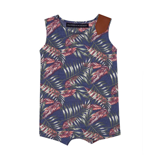 Brucey Romper - Straddie Print