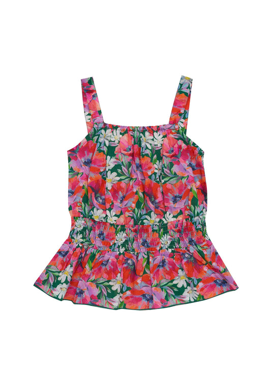 Cecilia Top - Foliage - Summer Field