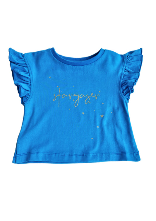 Erin T-shirt - Blue Eye Shadow