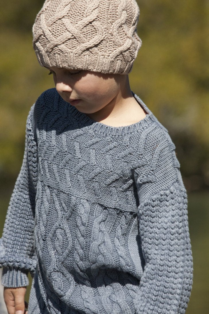 Slip Knot Jumper - Denim