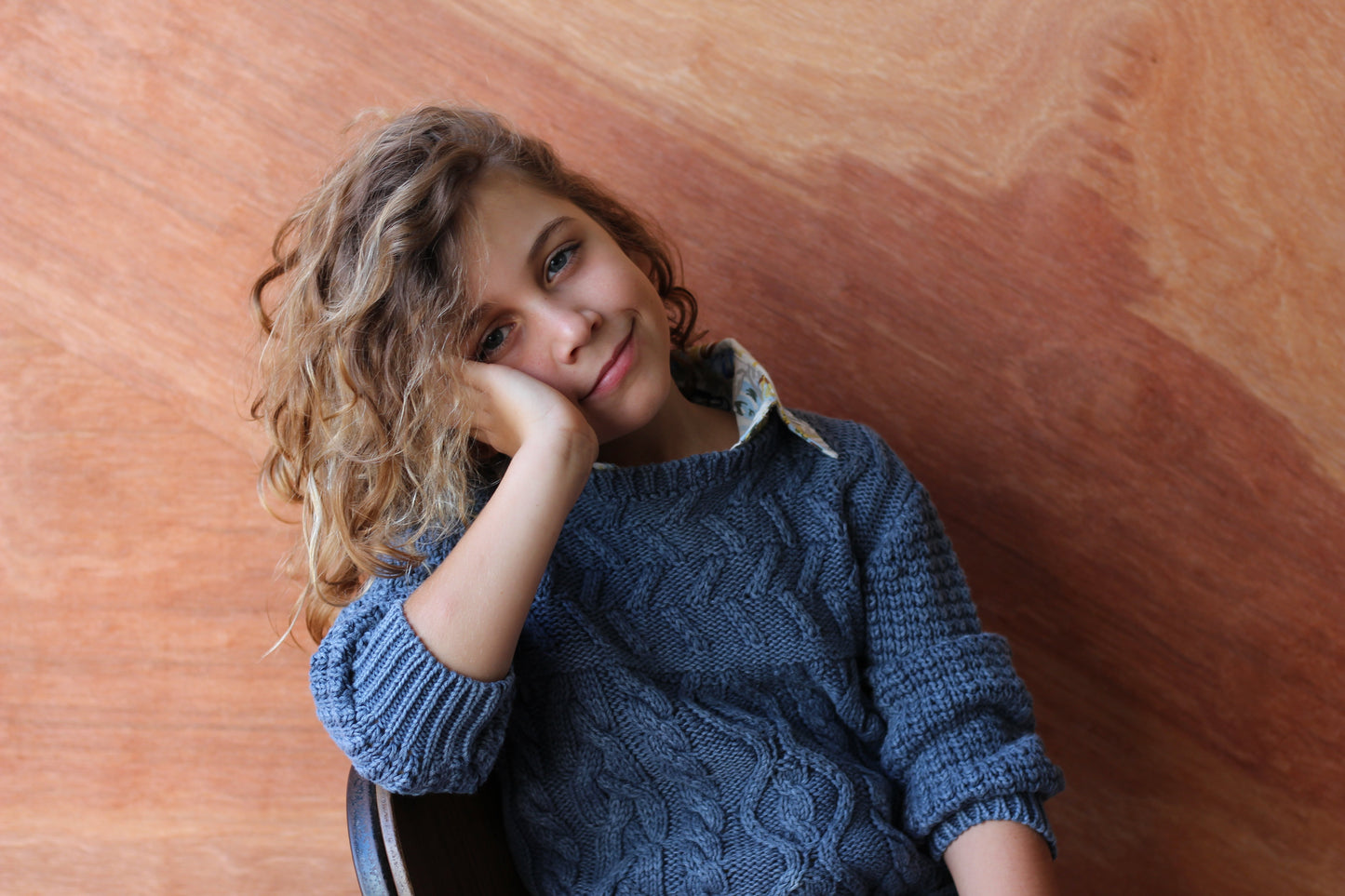 Slip Knot Jumper - Denim