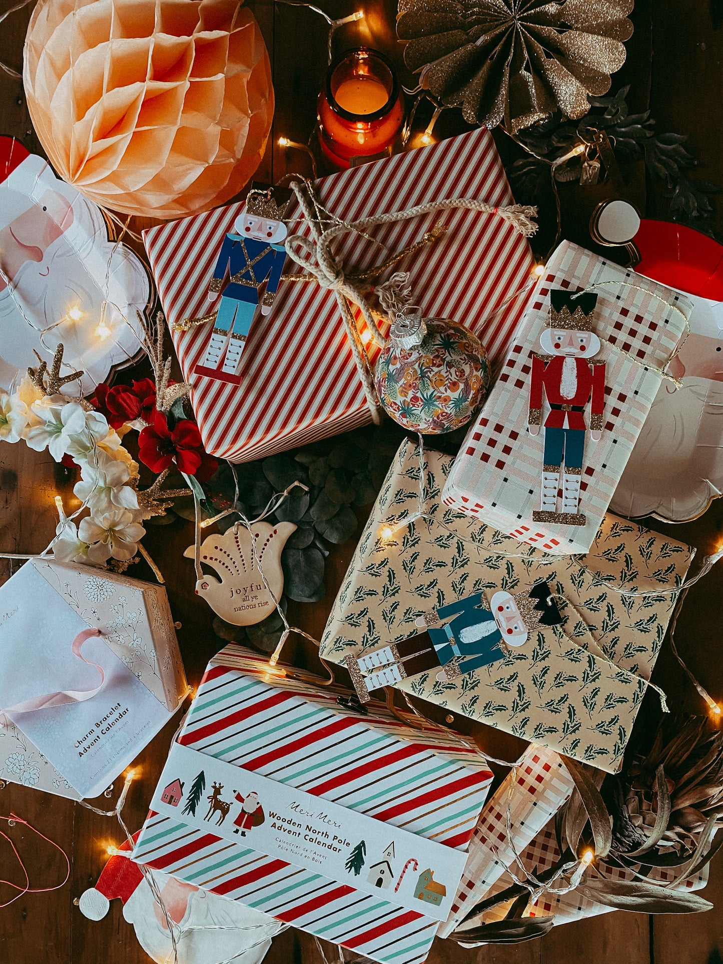 Metallic Nutcracker Gift Tags