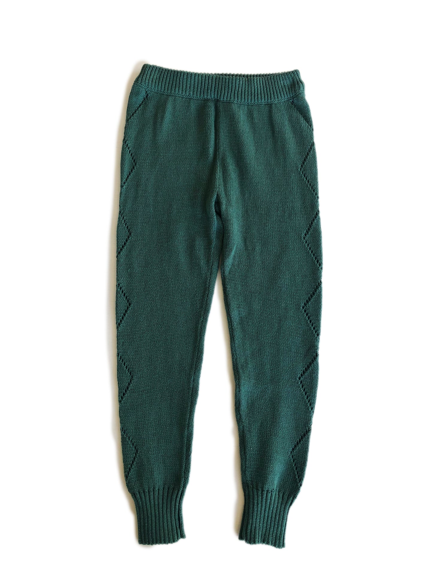 Knitted Leggings- Green Hills