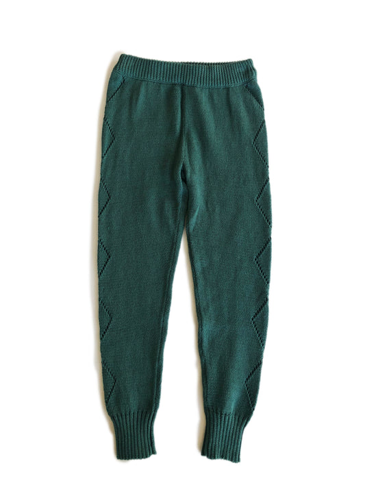 Knitted Leggings- Green Hills