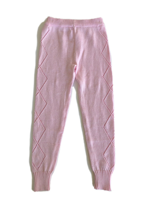 Knitted Leggings- Milk Shake
