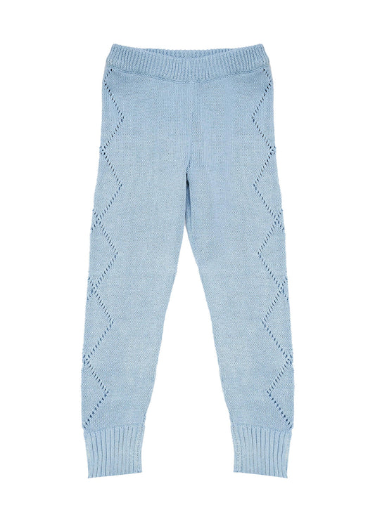 Knitted Leggings - Seafoam