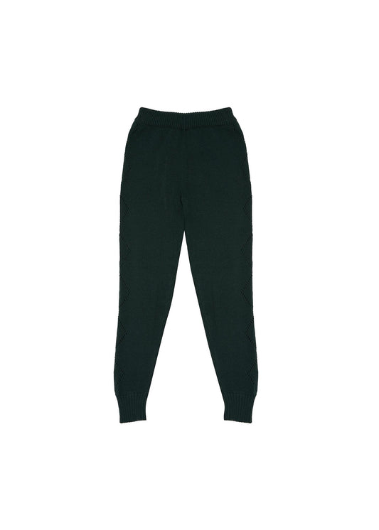 Knitted Leggings - Burnt Basil