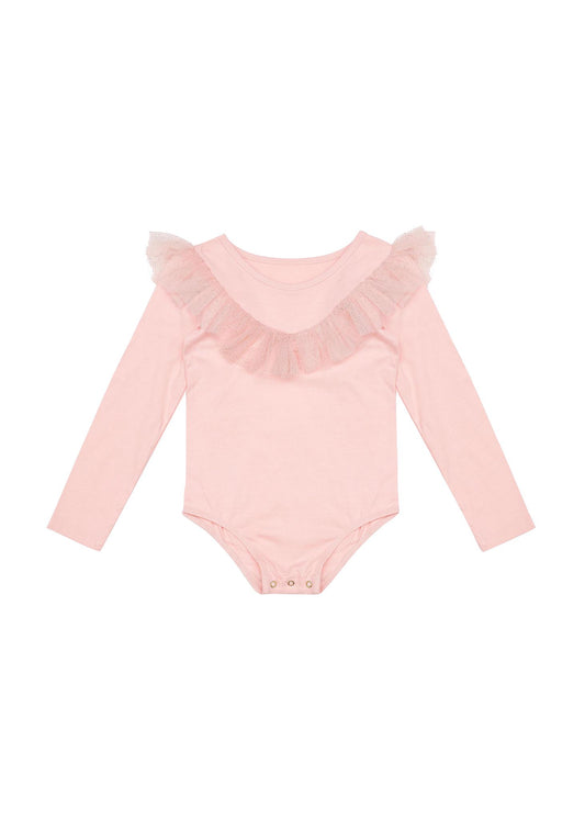 Tinker Leotard - Powder Pink