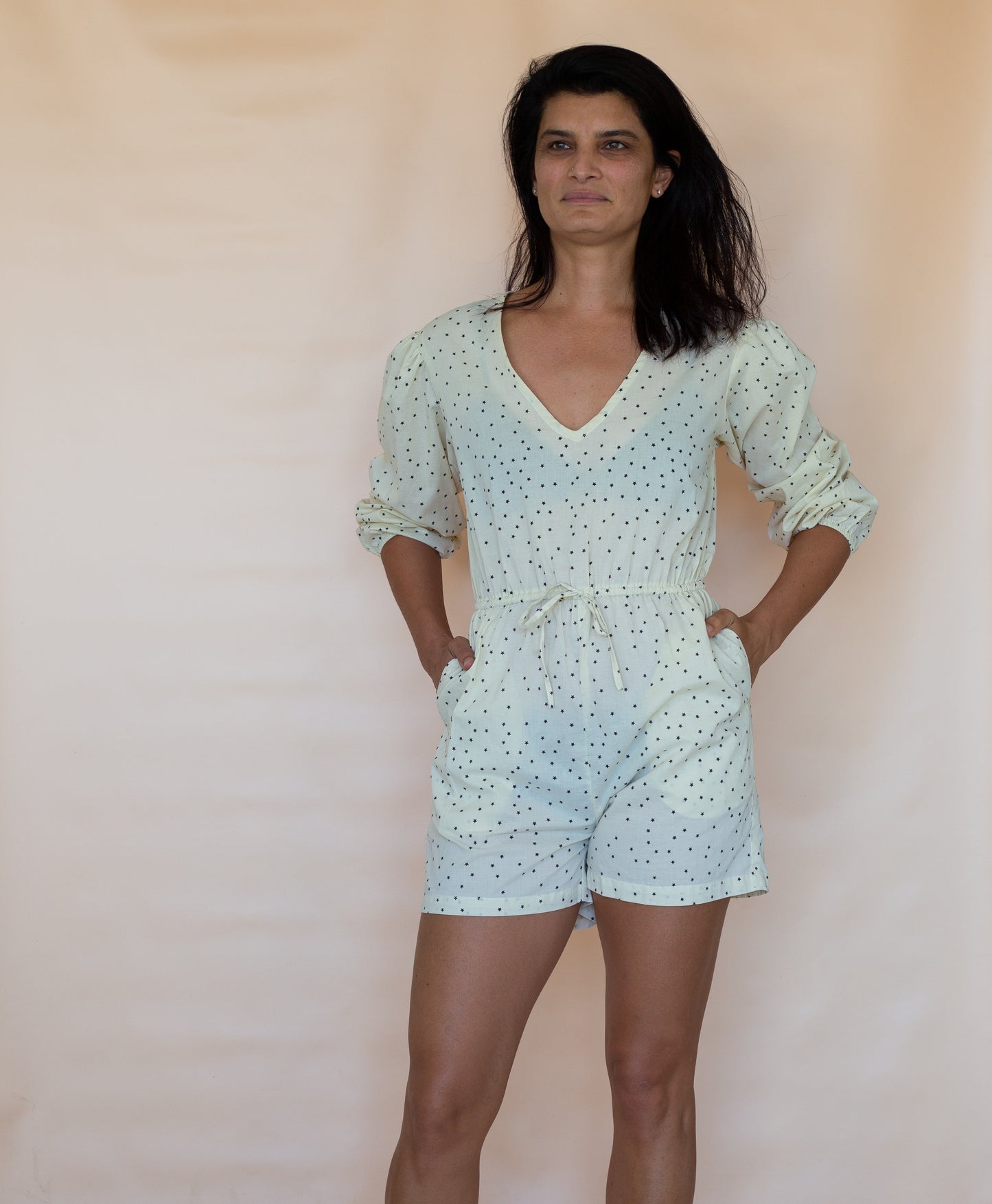 Jumpsuit - Star Print