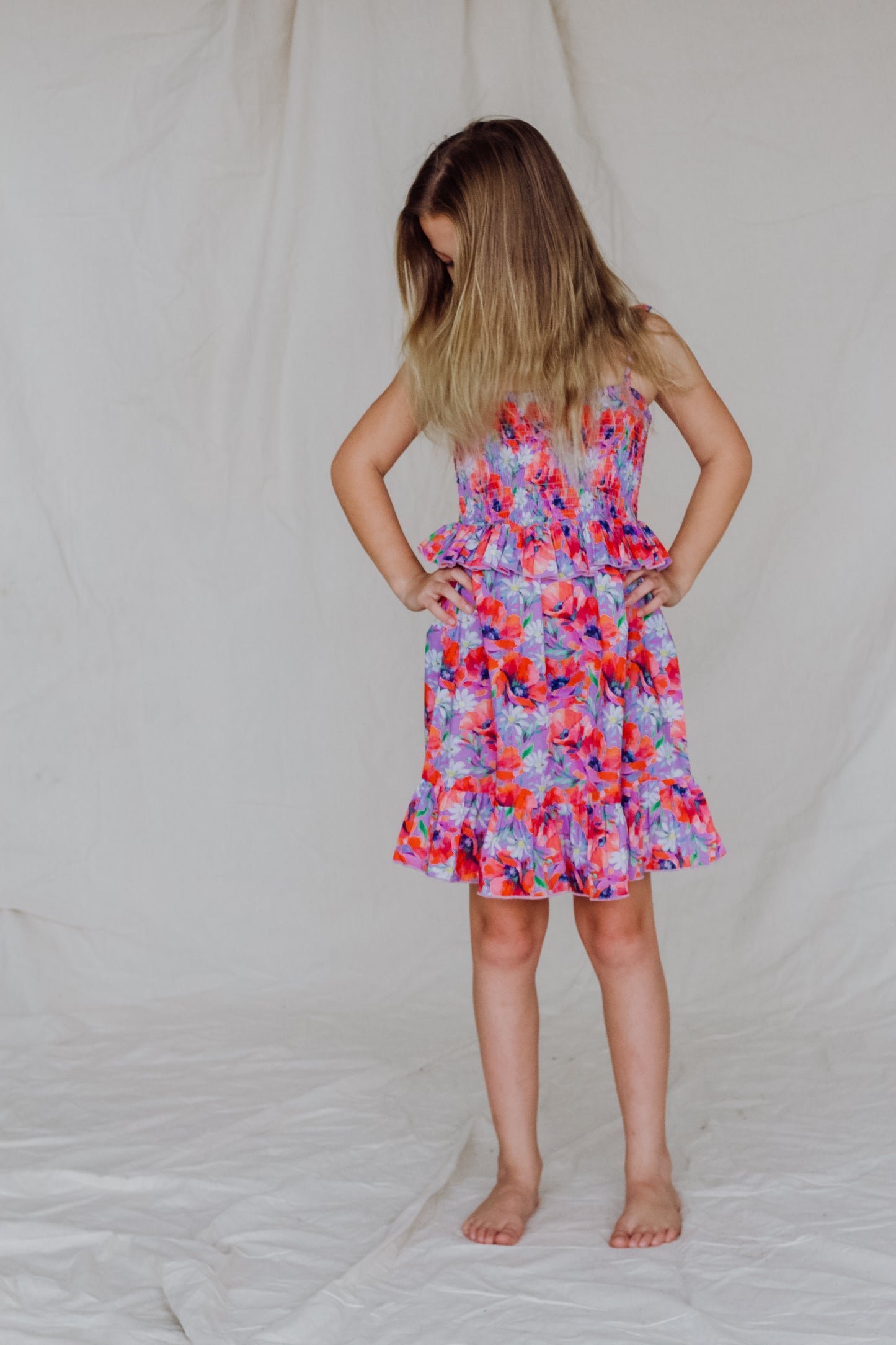 Arabella Dress - Purple Shampoo - Summer Field