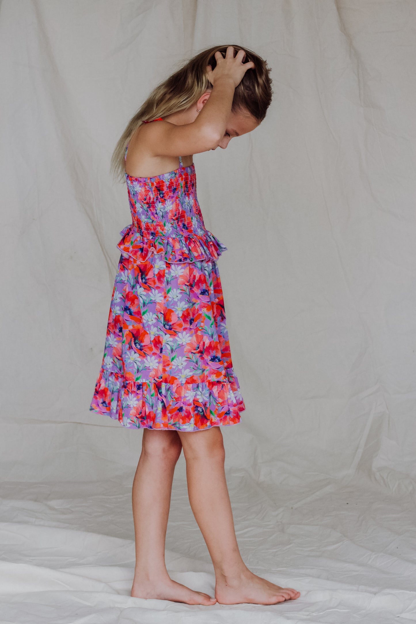 Arabella Dress - Purple Shampoo - Summer Field
