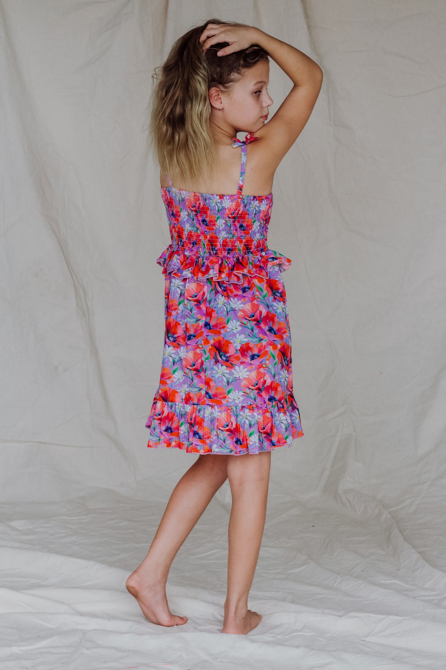 Arabella Dress - Purple Shampoo - Summer Field