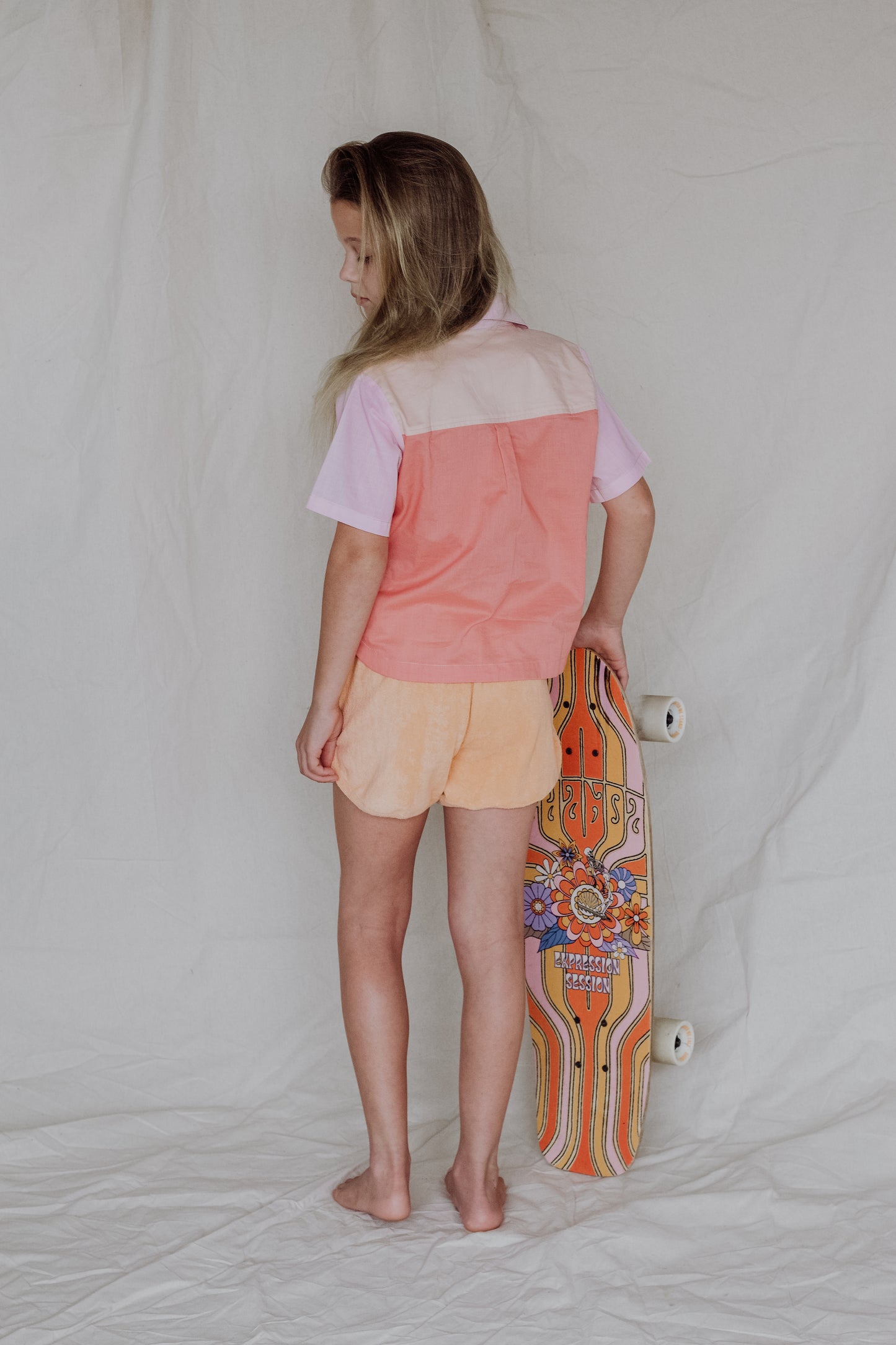 Sophie Shirt-Apricot Blush