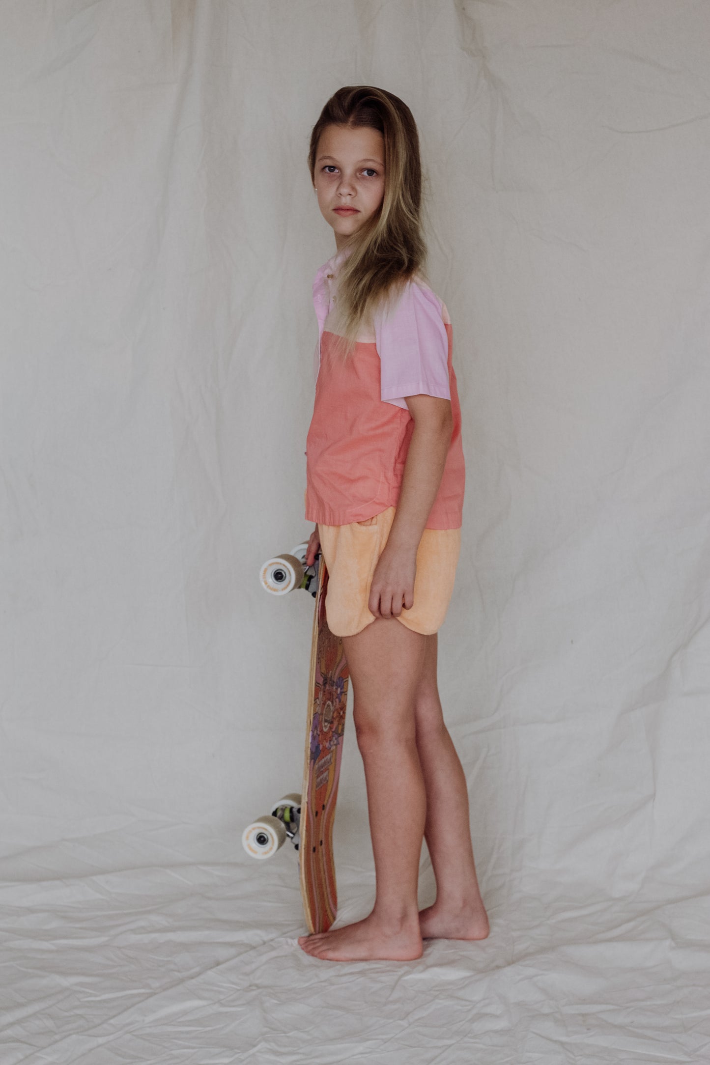Sophie Shirt-Apricot Blush