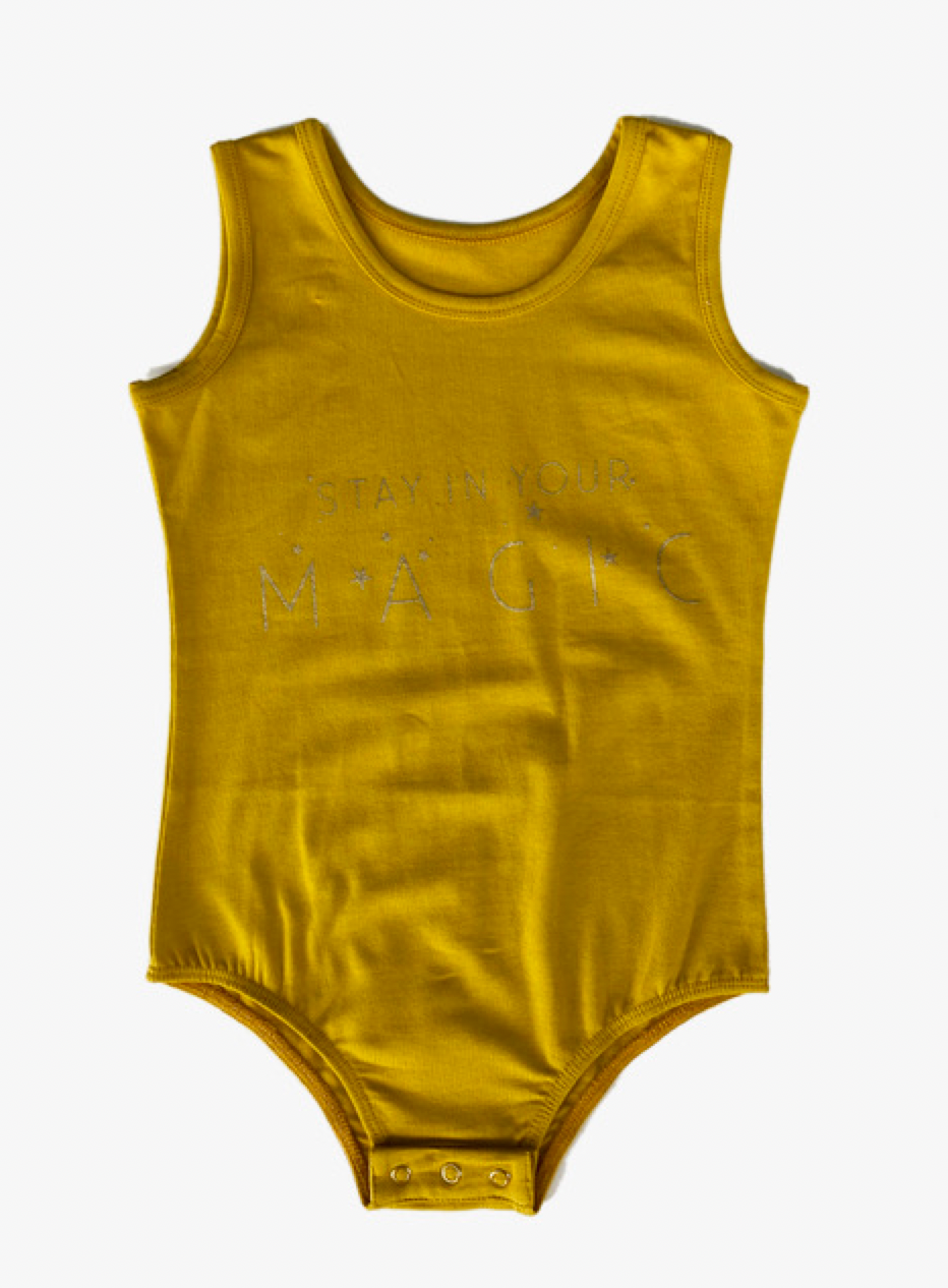Eden Leotard - Tumeric Latte