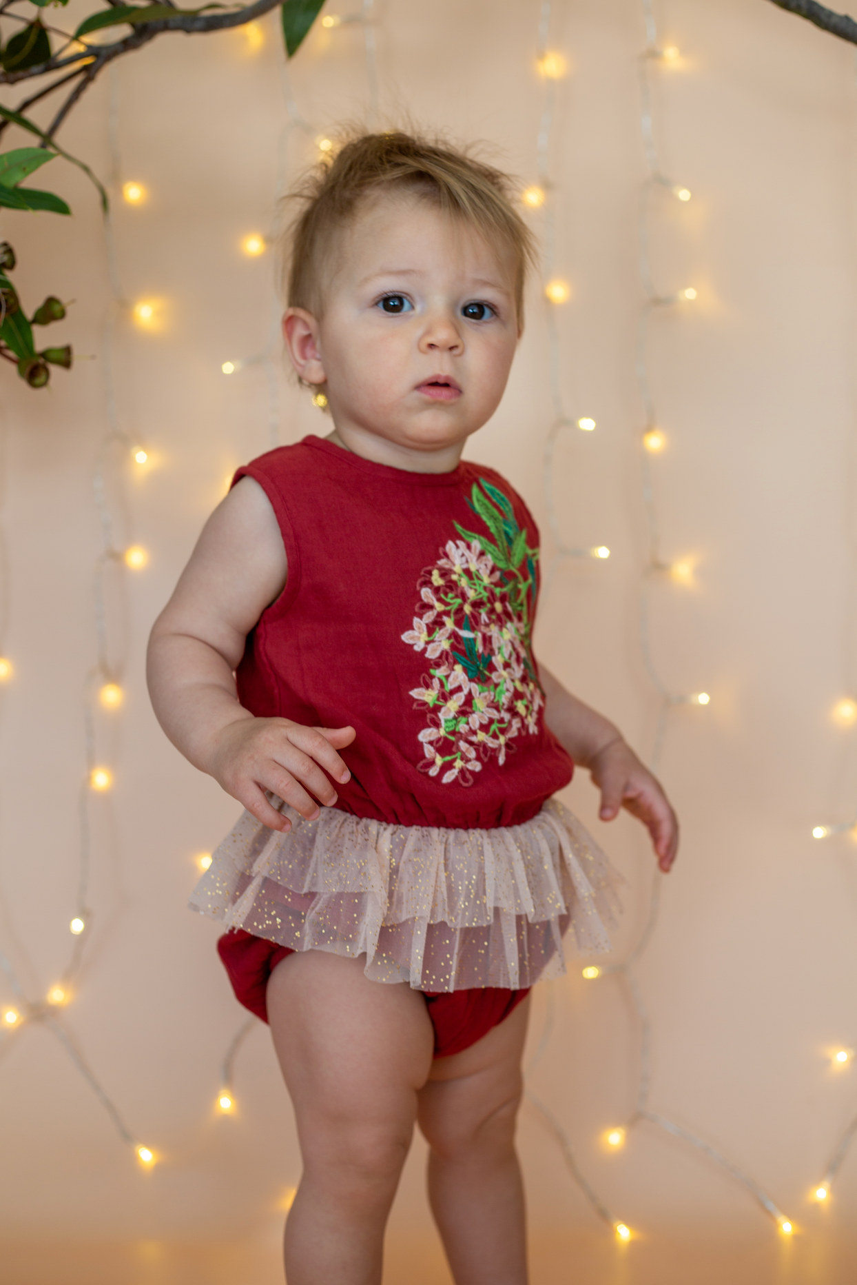 Snowflake Romper - Claus
