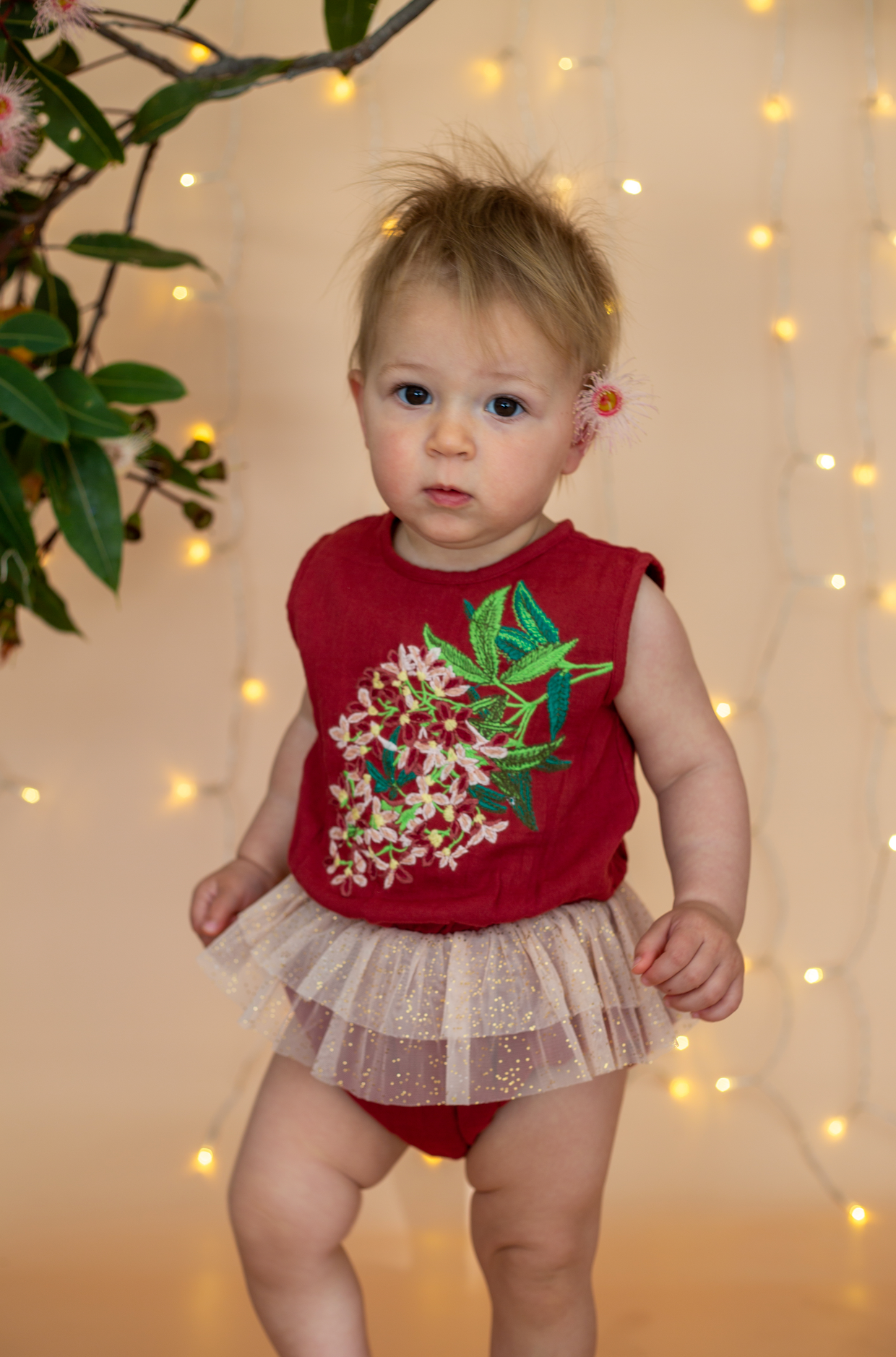 Snowflake Romper - Claus