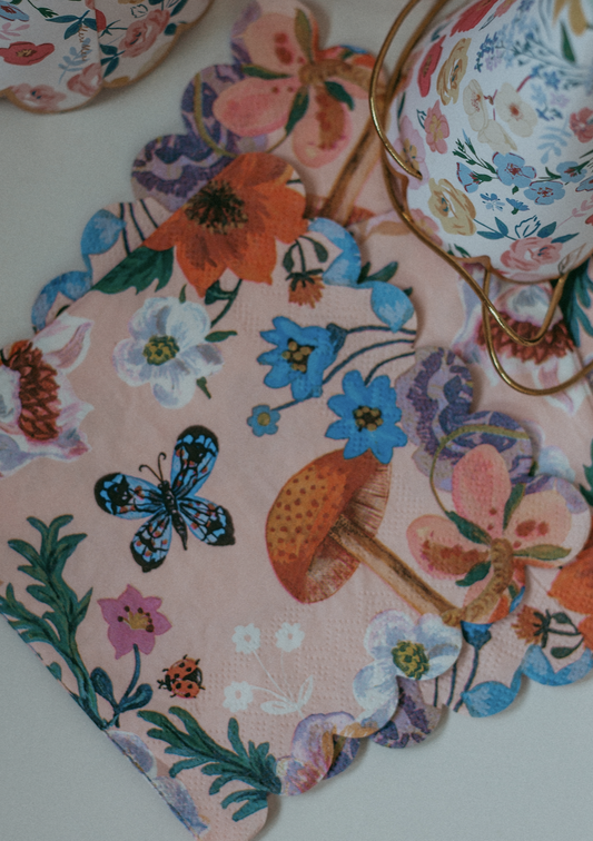 Nathalie Lete Flora Small Napkins