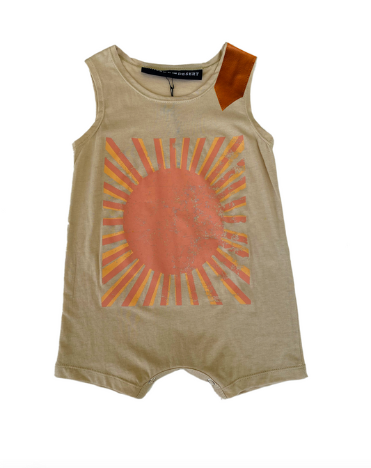 Brucey Romper - Canvas