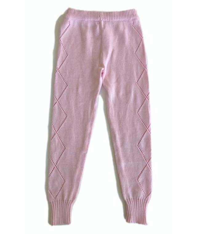 Knitted Leggings - Strawberry Smoothie
